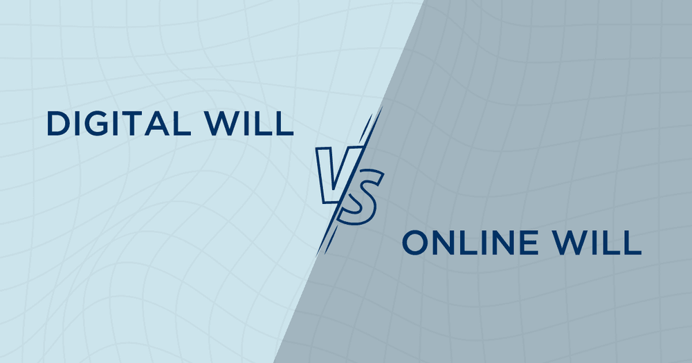 The differences between a digital will and an online will are vast. Be sure to have a digital will in your estate plan.